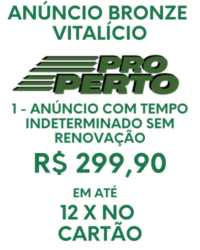 Anúncio Bronze Vitalício do App Properto