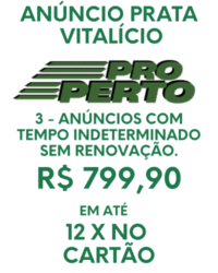 Anúncio Prata Vitaício no App Properto