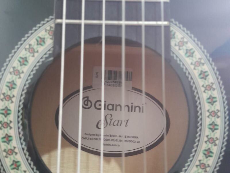 Violão Elétrico Gianini Start Nylon Semi-novo