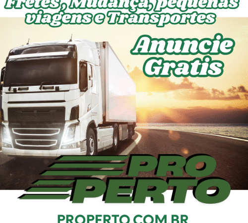 Fretes viagens e transporte no properto.com.br